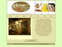 Tablet Screenshot of glowfaceandbody.com